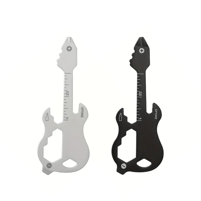 Mini Beer Bottle Opener Creative Musical Instrument Style Keychain Opener ,Multifunctional Gadgets ,Gift for Guitar Music Lovers