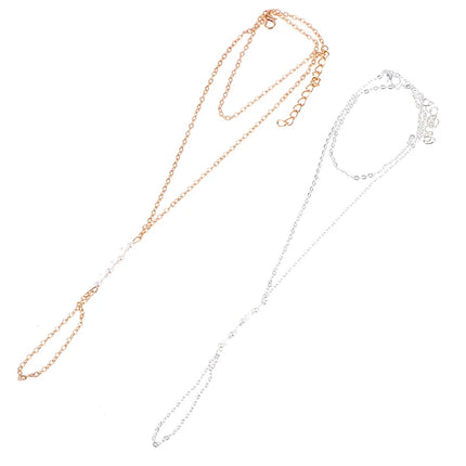 2022 Fashion Pearl Anklet Women Ankle Bracelet Beach Imitation Pearl Barefoot Sandal Anklet Chain Foot Jewelry