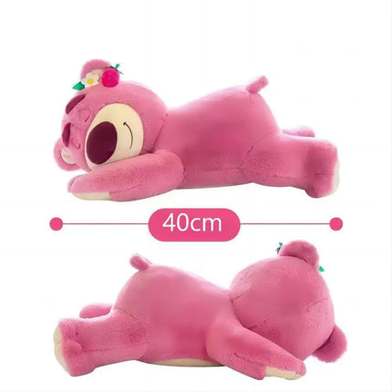 Lots-o'-Huggin' Bear plush toys Cute Toy Story plushie Strawberry Aroma Soft Doll Lotso Stuffed Pillow Birthday Gift for Fans