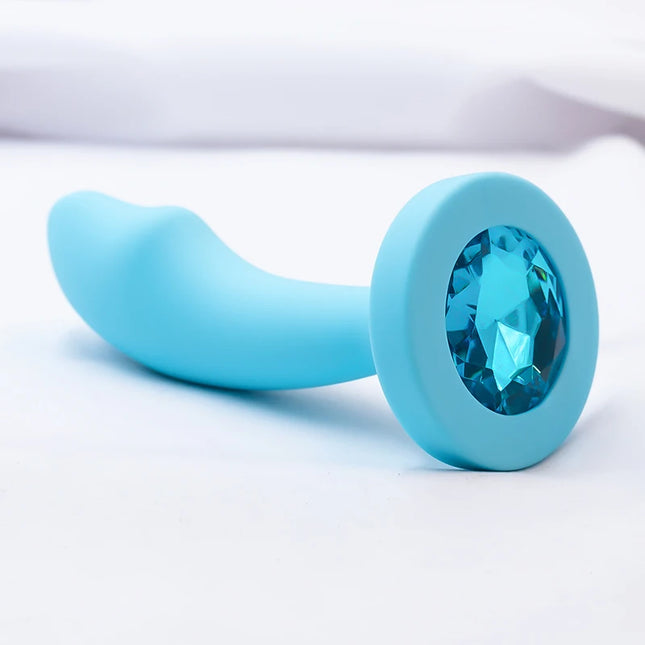 3 Sizes Butt Plug for Women Silicone Anal Plug Crystal Base Anal Toys Anal Trainer Anal Dildos Sex Toys For Women Men Adult Toys