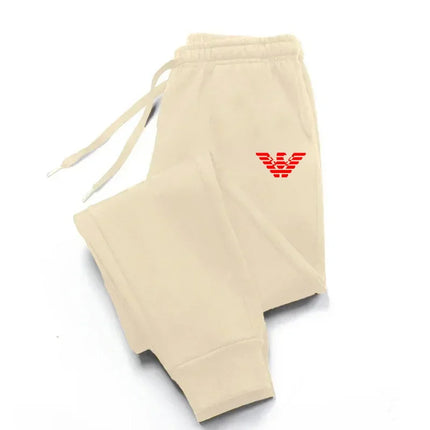 New style printed sport pants suitable for both men and women, luxurious long-distance running pants, casual fitness pants