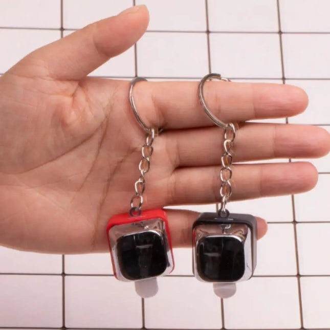 Portable Electric Trick Toy Keychain Discreet Hand Shock Prank Gadget Cool Funny Gifts for Friends