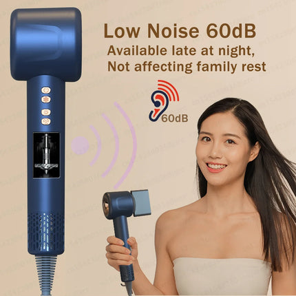 220V 1600W Super Hair Dryer Leafless Hair dryer Personal Hair Care Styling Negative Ion Tool Constant Anion Electric Hair Dryers