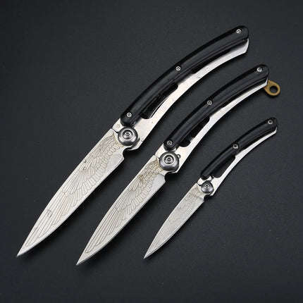 XUAN FENG Outdoor Folding Knife Camping Multifunctional Fruit Knife Blade Sharp Portable Pocket Knife