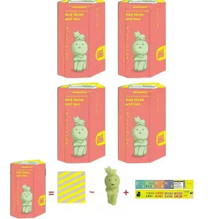 S Angel Party Blind Box Hippers Living Series Recorative Mini Figure Doll Christma Toys Gift Cute Noctilucent Decoration Doll