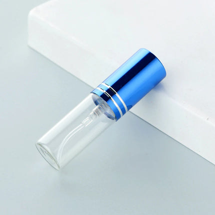 100Pcs 5ml Portable Empty Spray Perfume Bottle Cosmetic Travel Aluminium Spray Bottle For Gift Sample Mini Bottle Parfum Makeup