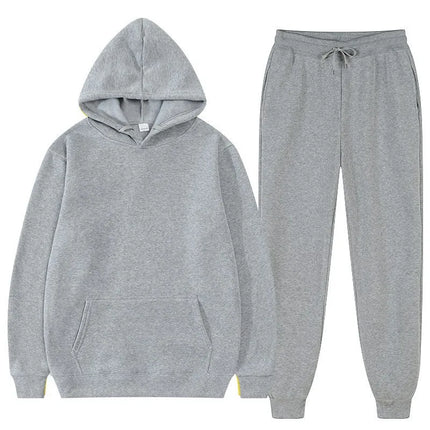 Men's Hoodie and Pants Tracksuit Set - Warm Casual / Ensemble Survêtement Hommes Capuche et Pantalon - Chaud Décontracté