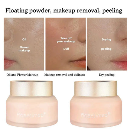 Rosetimes Soft Light Foundation Cream Waterproof Sweat-proof Concealer Ivory White Natural Color Moisturizing Liquid Foundation