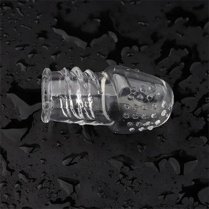Men Granular Stimulation Sleeve Penis Ring for Men Ejaculation Delay Semen Lock Ring Adult Supplies Male Masturbation Goods