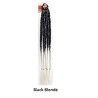 1pcs black blonde