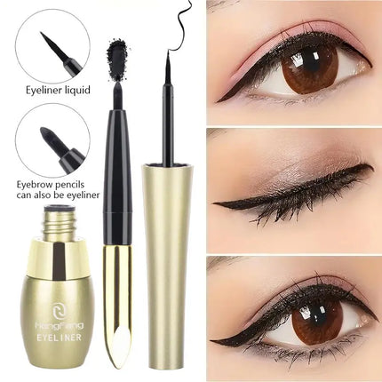 1PC Matte Waterproof Long Lasting Liquid Eyeliner Pencil Sweatproof Quick Dry Easy To Wear High Pigment Eye Liner Pen Eye Makeup
