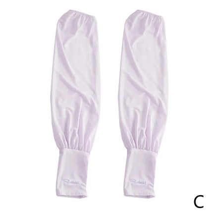 Summer Loose Sunscreen Driving Ice Silk Sleeve Female Long Length UV Protection Arm Arm Glove Sleeves Super Soft Breathable