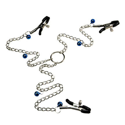 Bondage Boutique Adjustable Nipple Clamps Clit Clitoris Clips BDSM Bondage Restraints Adult Sex Toys For Couples Games