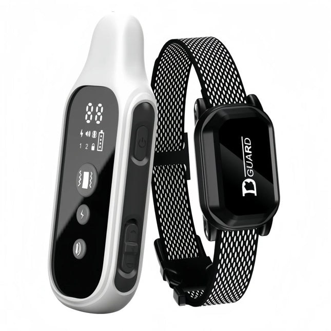 800m Digital Dog Training Collar Waterproof Rechargeable Remote Control Pet Trainer with LCD Display for All Sizes Shock Vibration Sound