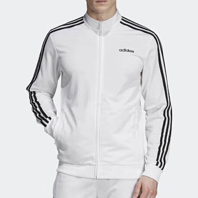 Adidas Men's Knit Casual Jacket - Sporty Track Jacket