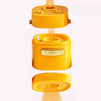 Kitchen Quantitative Salt Bottle Glass Sealed Moisture-Proof Seasoning Jar Outdoor Multi-Purpose Seasoning Box Can Adjustable