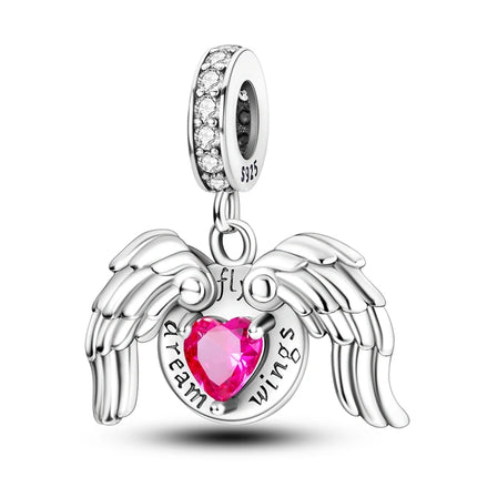 925 Sterling Silver Virgin Goddess Blessing Dangle Prayer Angel Pendant Charms Fit Original Necklace Bracelet DIY For Women Gift