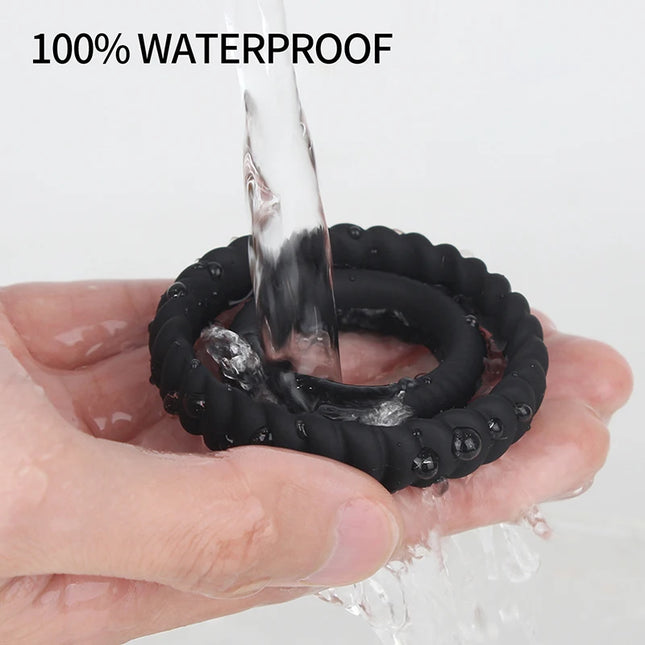 3PCS sex delay rings for men Prostate Ring Silicone High Flexibility Strong Ejaculation delay Penis Ring Couple Sex Toys AC