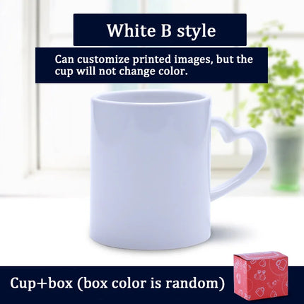 Customized Coffee Mugs Ceramic Magic Mug Pour In Hot Water Pictures Display Print Photo LOGO Text DIY Change Color Cup Gifts