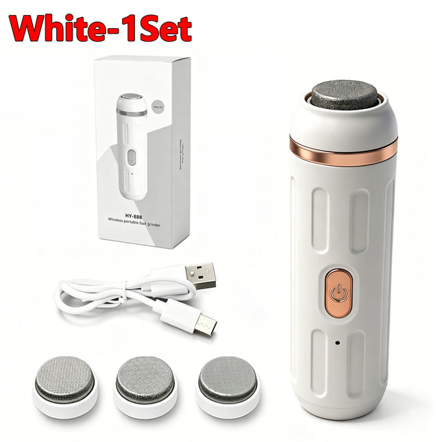 Cordless Foot File 2-Speed / Lime Pieds Sans Fil