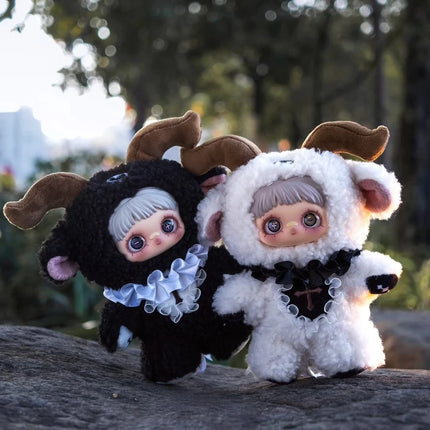 Maymei In Stock Dark Forest Series V2 Blind Box Anime Plush Lamb Doll Mystery Box Cute Action Figure Bag Pendant Halloween Gift