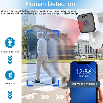 5MP Tuya Smart Mini WiFi IP Camera Indoor Wireless Compact Camera Home Security Two-Way Audio CCTV Surveillance Block Camera