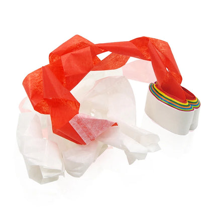 12pcs/set Magic Tricks Multi-color White Mouth Coils Paper Streamers from Mouth Magic Prop Magician Supplies Toys