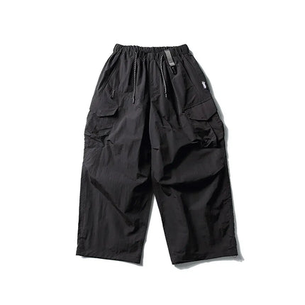 Ultra Loose Lightweight Outdoor Functional Pants Men Women Waterproof Quick Dry Techwear Wide Leg Cargo Pant Track Trouser