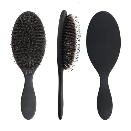 ARLANY Matte Boar Bristle Hair Brush Nylon Teeth Hair Extension Brush Set Women Cushion Brush Hair Styling Smoothing Detangling