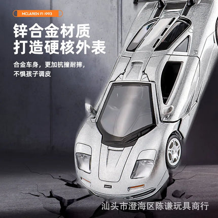 1:36 F1 1993 Alloy Racing Car Model Diecast Metal Toy Sports Car Model High Simulation Collection Gift