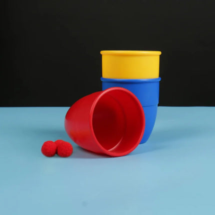 Three Cups Magic Ball Cup and Ball Children Simple Magical Middle Three Immortals Return Cave Immortal Picking Beans Magic Props
