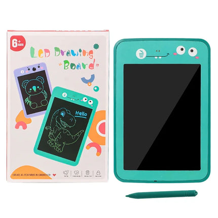 Children's Writing Tablet Cartoon Drawing Board LCD Handwriting Board Small Blackboard Graffiti Drawing Writing Board A7