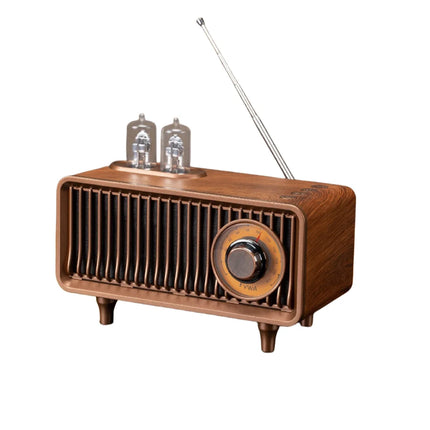 Wireless Bluetooth Speaker FM Retro Radio Subwoofer Memory Card U Disk High Quality Indoor MP3 Portable Speaker Home