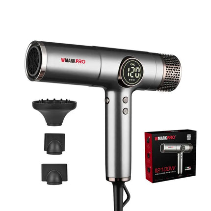 WMARK Hair Dryer Professional Blow Drier Hot and Cold Adjustment Hair Dryer Machine Powerful Negative Ion Home Appliance NG-9117
