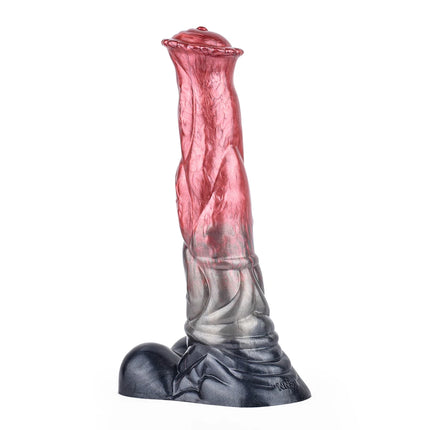 FAAK Fantasy Large Horse Dildo Sucker Silicone Multi Color Penis With Testis Sucker Female Masturbator Anal Plug For Women Men