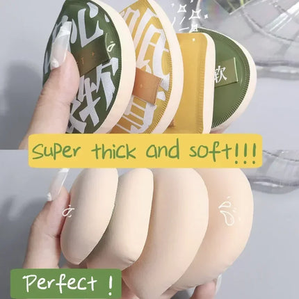 9 PCS/Set Air Cushion Cosmetic Puff Set Makeup Cotton Candy Sponge Soft Leather Clip Wet Dry Use Beauty Tools Maquiagem