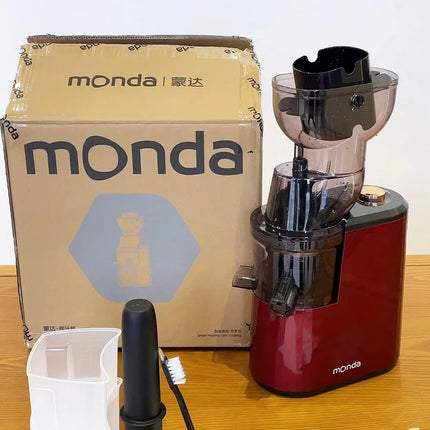 Household Slow Juicer Large Caliber Juice Extractor Pulp Separation Machine with Juice Cup