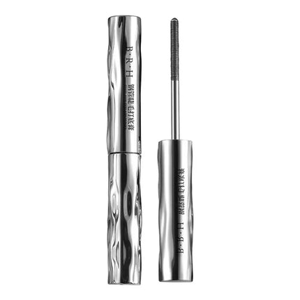 Metal Iron Lashes Mascara Waterproof Silk Fiber Mascara Black Long Curling Eyelash Extensions Non-clumping Eyes Makeup Cosmetics