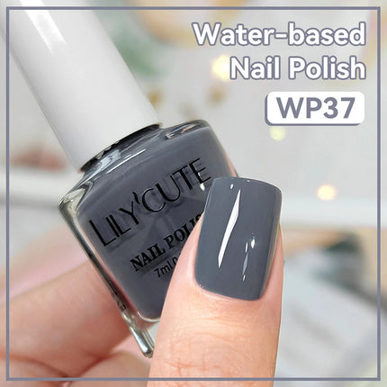 LILYCUTE 7ml Matte Nail Polish Velvet Effect Pearl Shell  Air Dry Nail Art Varnish No Need Lamp Manicure Glitter Nail Care Polis
