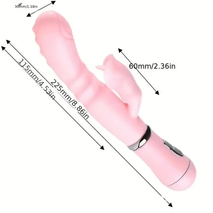 12 Speed mode Dildo Rabbit Vibrator Dual Vibration G Spot Vagina Massager AV Stick Clitoris Sex Toy for Women Female Masturbator