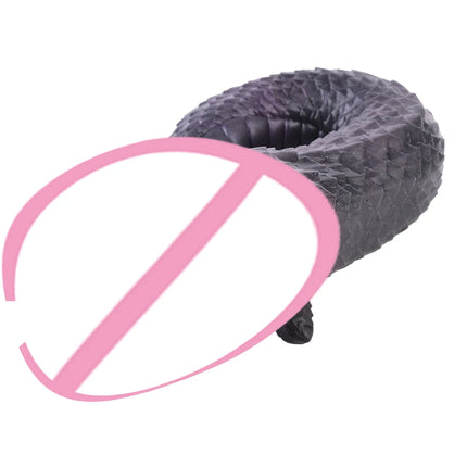 GEEBA Lifelike Animal Rattlesnake Shape Male Masturbator Fantasy Pussy Men Penis Stroker Single Channel Sex Toys Adult Onahole