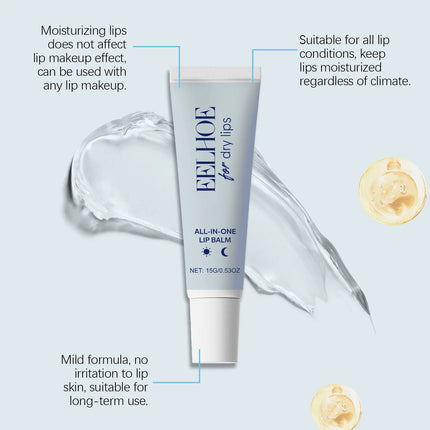 EELHOE Aloe Vera Lip Stick Matte Waterproof Lasting Moisturizing Lip Repair Care Smooth Anti Peeling Avocado Oil Lip Balm Stick