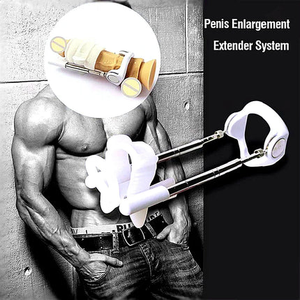 Penis Traction Device Strength Training Wearable Adjust Size Bending Ccorrector 18+ Adult Health Products Male Penis Length
