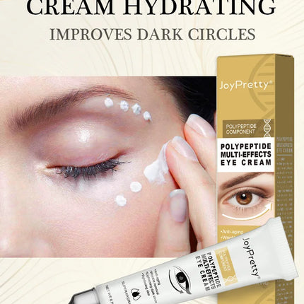 Joypretty Polypeptide Multi-effects Eye Cream 0.7oz Lifting Refining Moisturizing Eye Cream Anti Aging Eye Cream Wrinkle Removal