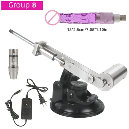 Reciprocating Linear Fuvk Machine Mini Telescopic Linear Actuator 3XLR Telescopic Sex Machine Masturbation Sexual Toys