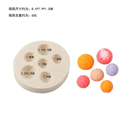 VERIDIAN Ice Cream Cone Silicone Molds Mousse Chocolate Fondant Cake Mold DIY Candle Mold Cake Decoration Baking Accessories