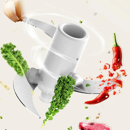 350ml Wireless Electric Mini Food Chopper USB Charging Garlic Press Meat Grinder Vegetable Shredder Kitchen Gadget