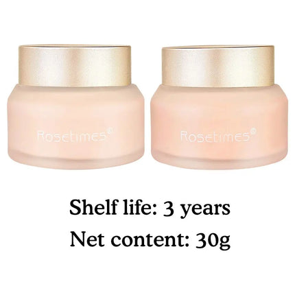 Rosetimes Soft Light Foundation Cream Waterproof Sweat-proof Concealer Ivory White Natural Color Moisturizing Liquid Foundation