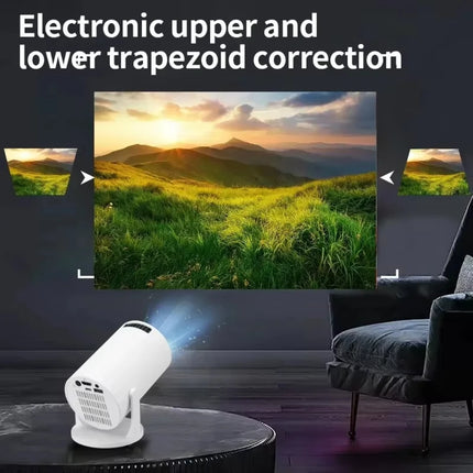 HY300 Video Game Projector 2026 New Outdoor portable 4KWifi 1080P 1280 720P HD Home Cinema Video Movies LED Projetor