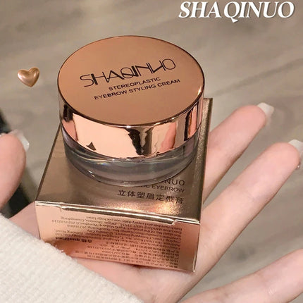 Three-dimensional Eyebrow Shaping Soap Eyebrow Gel Texture Creates Natural Eyebrows Styling Cream Waterproof Quick-Dry Makeup